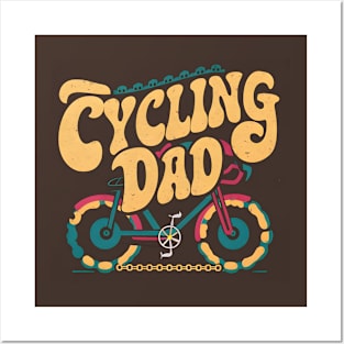 Cycling Dad | Father's Day | Dad Lover gifts Posters and Art